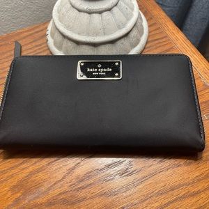 Kate spade black wallet